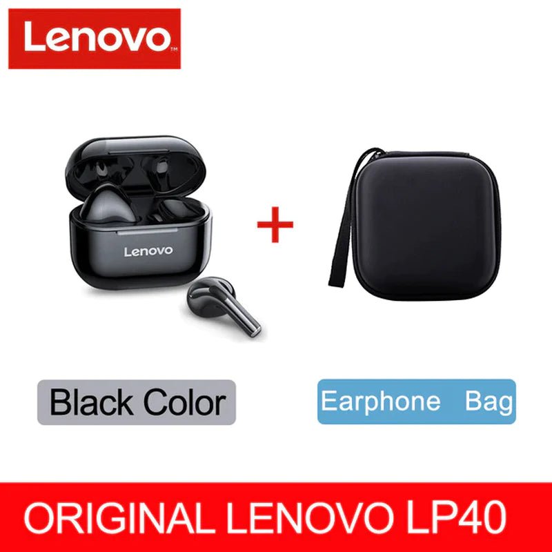 Auriculares inalámbricos Lenovo LP40 TWS con control táctil para Android - ZeroCharger7445006811893