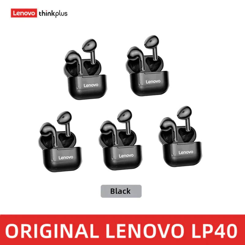Auriculares inalámbricos Lenovo LP40 TWS con control táctil para Android - ZeroCharger7445006811893