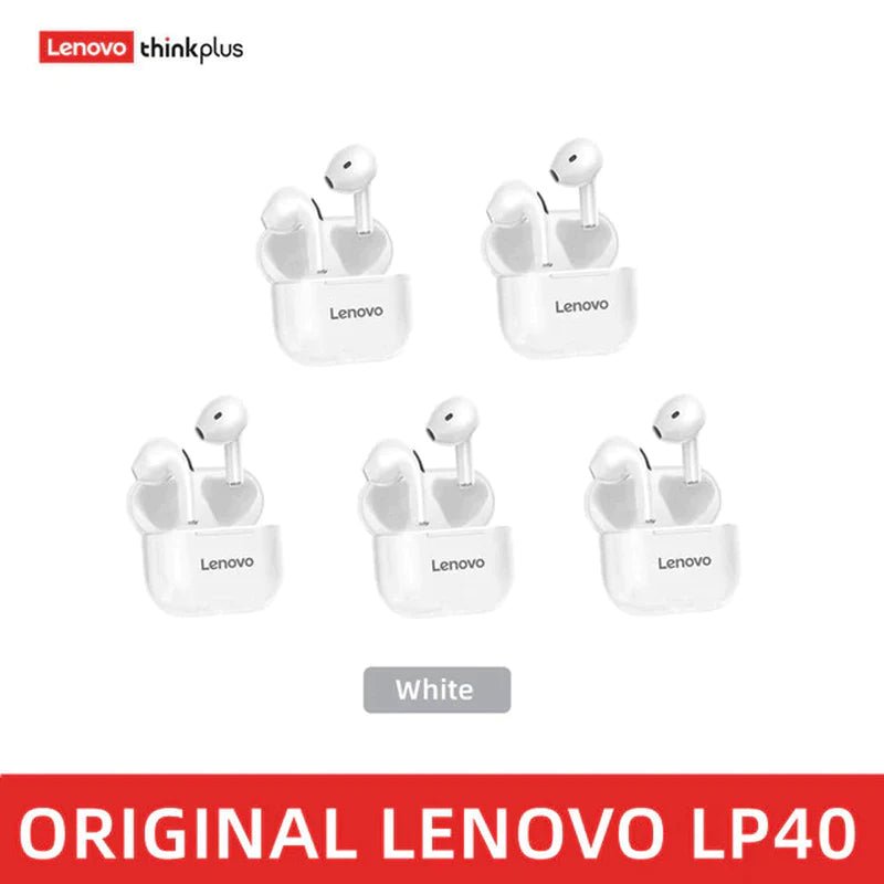 Auriculares inalámbricos Lenovo LP40 TWS con control táctil para Android - ZeroCharger7445006811893