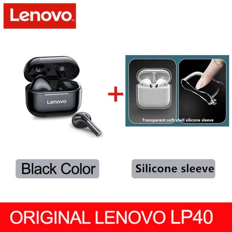 Auriculares inalámbricos Lenovo LP40 TWS con control táctil para Android - ZeroCharger7445006811893