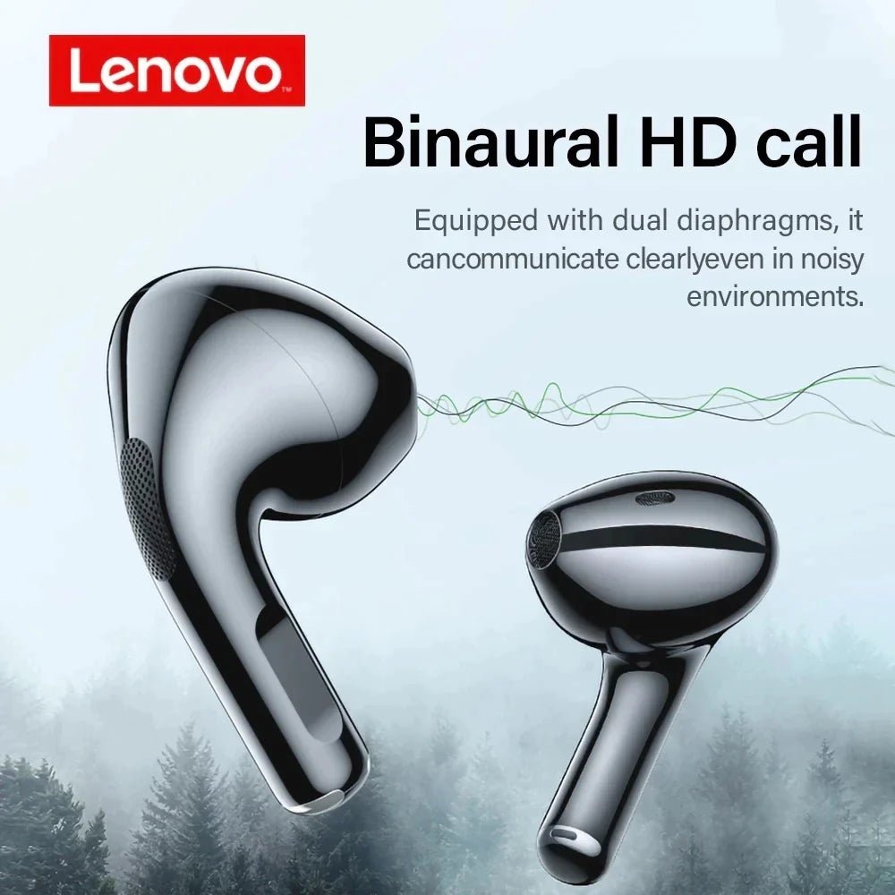 Auriculares inalámbricos Lenovo LP40 TWS con control táctil para Android - ZeroCharger