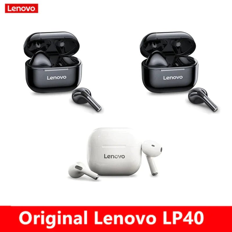 Auriculares inalámbricos Lenovo LP40 TWS con control táctil para Android - ZeroCharger7445006811893