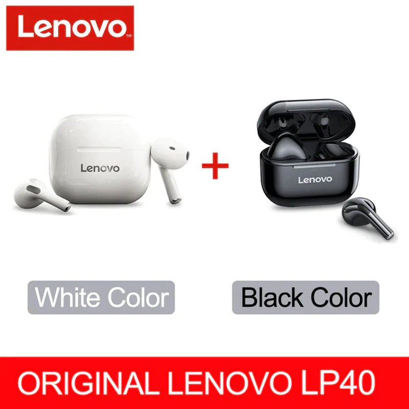 Auriculares inalámbricos Lenovo LP40 TWS con control táctil para Android - ZeroCharger7445006811893