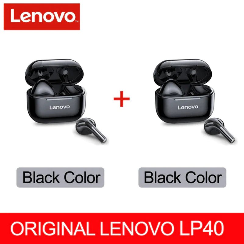 Auriculares inalámbricos Lenovo LP40 TWS con control táctil para Android - ZeroCharger7445006811893