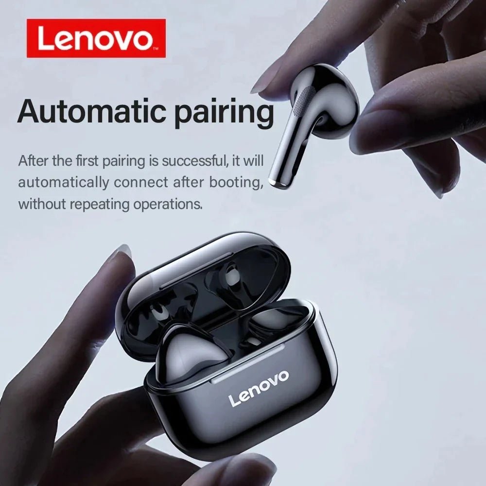 Auriculares inalámbricos Lenovo LP40 TWS con control táctil para Android - ZeroCharger