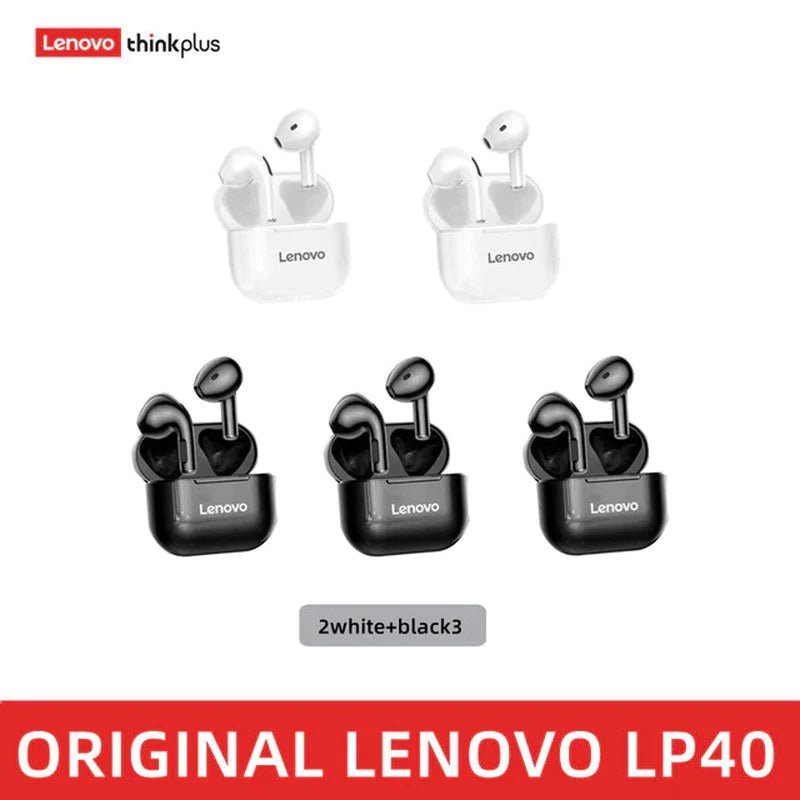 Auriculares inalámbricos Lenovo LP40 TWS con control táctil para Android - ZeroCharger7445006811893