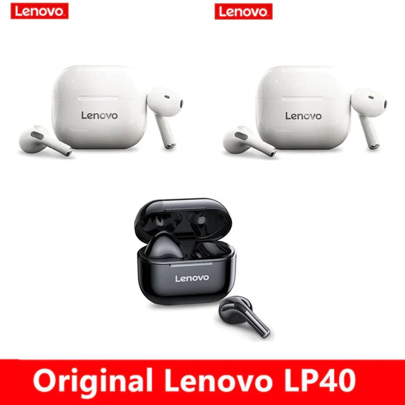 Auriculares inalámbricos Lenovo LP40 TWS con control táctil para Android - ZeroCharger7445006811893