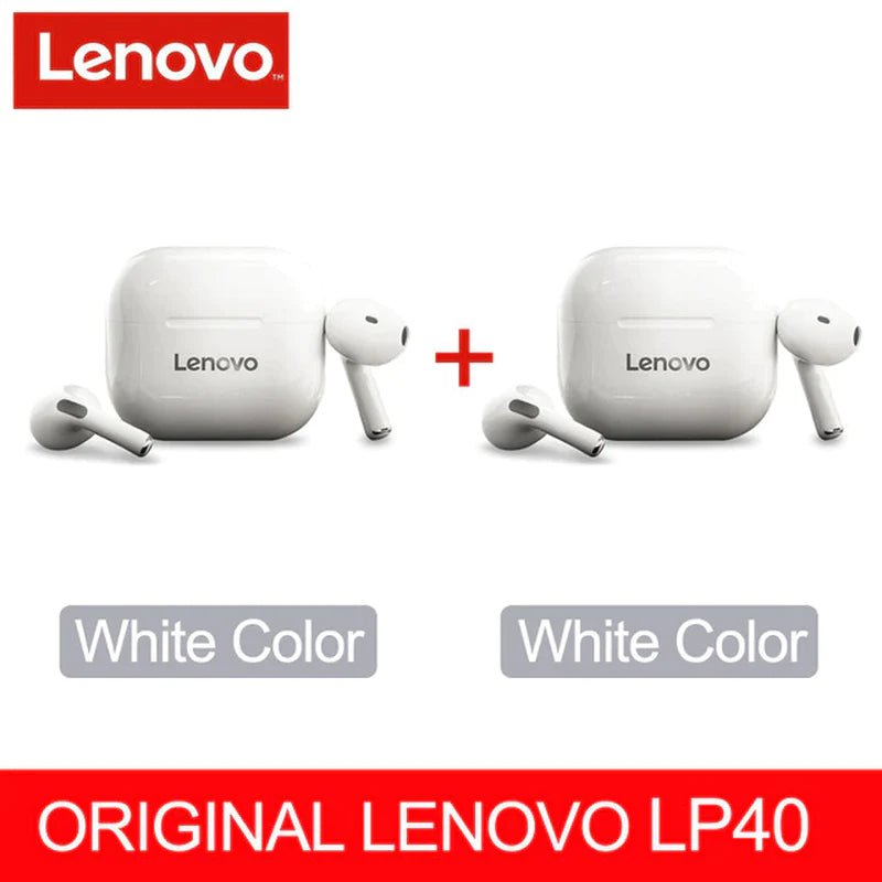 Auriculares inalámbricos Lenovo LP40 TWS con control táctil para Android - ZeroCharger7445006811893