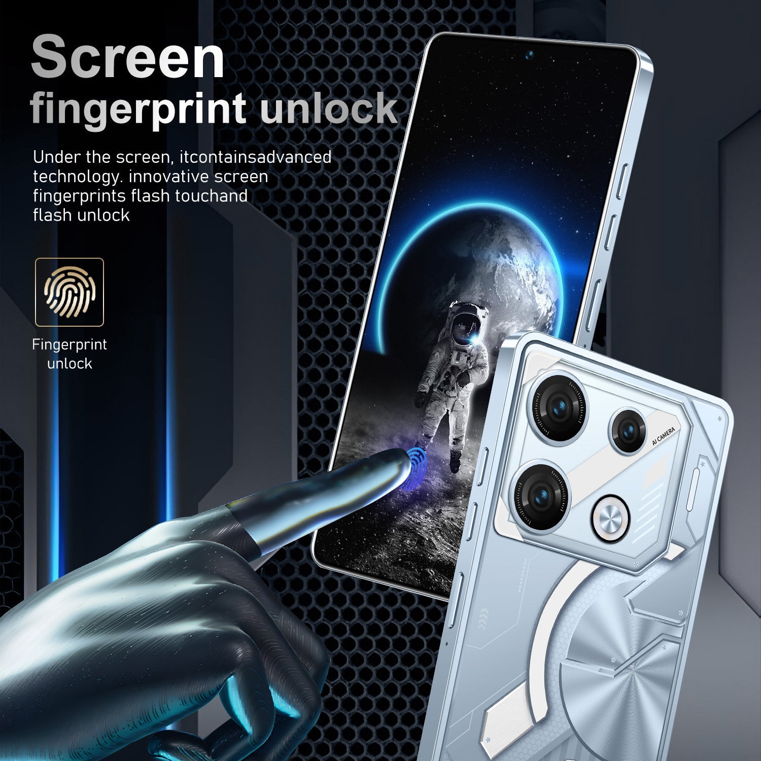 Smartphone GT10 Pro Android - Móvil Premium - ZeroCharger